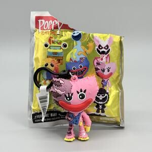 Poppy Playtime Figural Bag Clip Keychain Series 2 Kissy Missy Vinyl Figure